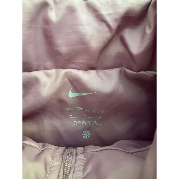 NEW Nike Women's Therma-FIT Swift Running Vest Jacket Plum Dust Pink Medium - Picture 3 of 6